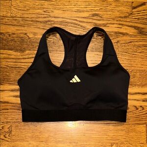 adidas Black and White Sports Bra